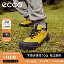 爱步（ECCO）户外运动鞋男 休闲跑步鞋登山徒步鞋耐磨抓地鞋子 越野822354 HL 黄色82235458277 41