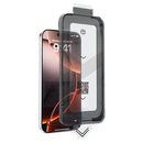 【9成新】京东京造【无尘仓2片装】iPhone17ProMax高清钢化膜苹果17ProMax手机膜防尘防摔抗指纹超薄全覆盖秒贴膜