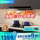 老板（Robam）星辰系列欧式顶吸抽吸排油烟机23风量家用大吸力以旧换新家电国家补贴20%一级能效60A0可配燃气灶