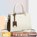 蔻一（Cnoles）包包女包牛皮女士手提大容量轻奢侈斜挎包生日礼物送女朋友老婆