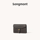 Songmont山下有松山行钱包设计师款皮夹短款卡包夹礼物男女零钱包 禅棕褐 预售16天