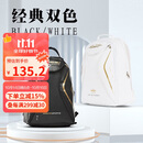 Kawasaki川崎羽毛球包双肩包运动背包独立鞋袋KBP-8220黑色