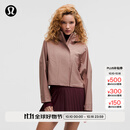 lululemon丨Rain Chaser女士运动夹克 LW4CANS 暮光玫瑰棕 S /6