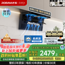 老板（Robam）【爆款小黑翼D1P】顶侧双吸pro超薄抽吸油烟机26大吸力静音一级能效以旧换新国家补贴可配燃气灶