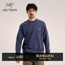 ARC'TERYX始祖鸟 EMBLEM FLEECE CREW 男子 抓绒衫 Black Sapphire/蓝黑色 M