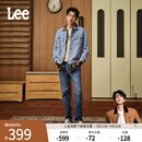 Lee【张凌赫代言】726舒适直筒丹宁复古水洗蓝色男牛仔裤休闲潮流 中浅蓝 32 (140-150斤可选)