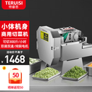 特睿思（TERUISI）切菜机商用切葱花辣椒圈酸菜丝豆角段全自动多功能切菜器土豆切片丝学校酒店食堂用电动蔬菜切菜机