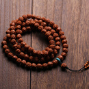 胖东来同款龙纹核桃十八罗汉手串佛珠手链108桃核男女橄榄核雕