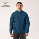 ARC'TERYX始祖鸟 CRONIN COTTON OVERSHIRT 男子 长袖衬衣 Nightscape/瀚空蓝 M