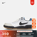 耐克男子轻便平底运动鞋冬季低帮复古板鞋NIKE FULL FORCE HJ7262 100爱琴海风暴蓝/橡皮中褐/帆白 42