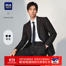 海澜之家（HLA）西服套装男春秋新轻商务经典系列西装套装 黑色02【西服+西裤】 L 175/96B推荐138~150斤