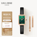 LOLA ROSE罗拉玫瑰小绿表女士手表女士节日礼物送女友