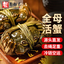 【活蟹】蟹叁钳庄鲜活大闸蟹现货全母蟹2.5-2.8两8只螃蟹去绳足重海鲜中秋礼盒源头直发