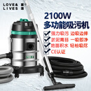 喜活鱼池泳池吸污机水下吸尘器地面水清洁器池底清理神器水池吸鱼粪器 2100W（杆5m吸5m排5m）