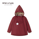 MINI A TURE COPENHAGEN毛领精灵帽夹克外套丹麦童装儿童棉服男女加厚宝宝秋冬女童冲锋衣 3110 梅洛红（无毛领） 110 cm(110/56)-5y