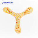 迪卡侬（DECATHLON）耐用泡沫回旋镖儿童趣味软飞盘右手-橙色(泡沫) 4356056