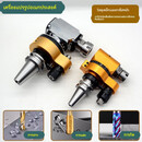 加工中心侧铣头侧洗角度头双向输出侧铣头BT40BT50-ER25 32 40CNC BT40-90度-ER20单头(高精抗震)