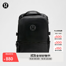 lululemon丨New Crew 背包 双肩包 拒水 LU9CLES 黑色 O/S