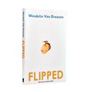 Flipped 怦然心动 英文原版 英语原著小说 原版进口 可搭夏洛的网英语原版wonder奇迹男孩【新版内页黑白印刷】
