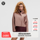 lululemon丨Rain Chaser女士运动夹克 LW4CANS 暮光玫瑰棕 S /6
