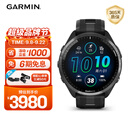 佳明（GARMIN）Forerunner965铁三跑步游泳滑雪户外运动智能手表男女表极夜黑