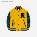 TOMMY HILFIGER汤米童装冬季男童时尚拼色外套短款棉服 黄 160 /14【建议身高158-170cm】