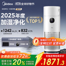 美的（Midea）【无雾加湿器】R8空气净化器加湿一体甲醛数显除烟味除异味过敏原宠物吸猫毛空气净化机 国家补贴