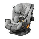 智高Chicco OneFit Max ClearTex 一体式汽车座椅 带 LeverLock 安装 Ash oz.