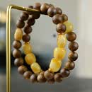 奇楠沉香蜜蜡手串晚风。高品质+天l然随形手链 暂_缺，补货预告weijia92701