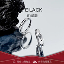 FEILACK对戒PT950情侣对戒纯银戒指求婚结婚纪念日送女友生日礼物 奢华款-满天星情侣对戒【定制7个工作日】