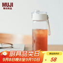 无印良品（MUJI）共聚酯 便携水杯高颜值透明水杯运动水杯 透明 550ml