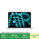 Apple/苹果AI笔记本/2025款MacBook Air13英寸M4 (10+8核) 16G 256G银色电脑MW0W3CH/A