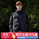 拓路者朱雀冲锋衣男三合一硬壳冬季夹克外套户外高海拔登山服女防水防风 黑色-抓绒两件套（无腋下拉链） XL