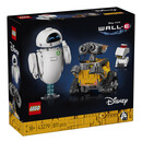 乐高（LEGO）积木迪士尼43279 瓦力与伊娃机器人男女孩玩具生日礼物赠礼袋