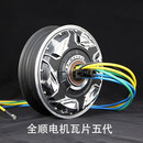 何佳功全顺电机12寸瓦片五代省电增强版电摩.0轮宽比赛专用高性能定制  10寸五代3500瓦瓦片