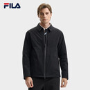 FILA 斐乐官方男士棉服2025冬时尚休闲简约基础保暖翻领夹克