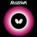 蝴蝶（BUTTERFLY）日本直邮 原装进口 罗泽娜ROZENA玫瑰反胶球胶乒乓球套胶 罗泽娜红色06020（单片） 特厚（2.1）