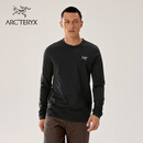 ARC'TERYX始祖鸟 CAPTIVE ARC'WORD LS 透气 男子 棉质长袖T恤 BLACK/黑色 M
