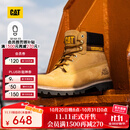 CAT卡特经典大黄靴马丁靴男鞋牛皮面固特异户外工装靴P725756O1EDC25 经典款 42