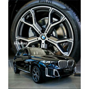 原装正品21寸宝马X5树杈轮毂  741m原厂原车拆轮毂轮胎适配新老款