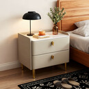 千禧华府床头柜卧室家用小型床头柜子现代简约床头储物柜轻奢风床边柜45