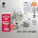 babycare儿童马桶宝宝马桶坐便器小马桶小恐龙多功能坐便器 温特绿