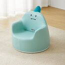曼龙儿童沙发婴儿可爱卡通女孩男孩宝宝阅读小沙发坐凳太空舱座椅 小恐龙沙发【适合8个月-6岁】
