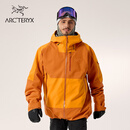 ARC'TERYX始祖鸟 SABRE SV JACKET GORE-TEX 防水 男子 滑雪滑雪夹克 明焰橙/古铜橙 XL