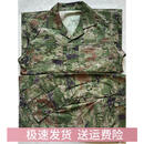 新式正版原厂迷彩服防刮耐磨训练服夏季户外防刮耐磨训练服套装 丛林夏【衣+裤】 175/92-96