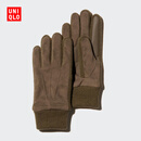 优衣库男装女装HEATTECH内衬手套防寒保暖可触屏25秋冬新款478316 34 驼色 L