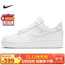 耐克NIKE缓震板鞋男空军一号AIR FORCE 1运动小白鞋CW2288-111白40