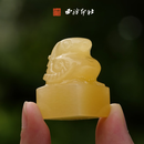 西泠印社金乌玄鸟印章定制姓名刻字套装含4字篆刻手工篆刻吉语闲章生日纪念日节日特色送礼商务礼品 金乌玄鸟印章(含手刻4字 下