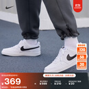 耐克男子透气平底运动鞋冬季板鞋NIKE COURT VISION LOW DH2987 101白色/黑/白色 42