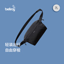 Bellroy澳洲 Lite Sling 7L 轻量骑行胸包磁吸斜挎包轻行包 墨黑色7L【热销】